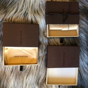 Authentic Louis Vuitton Gift Boxes